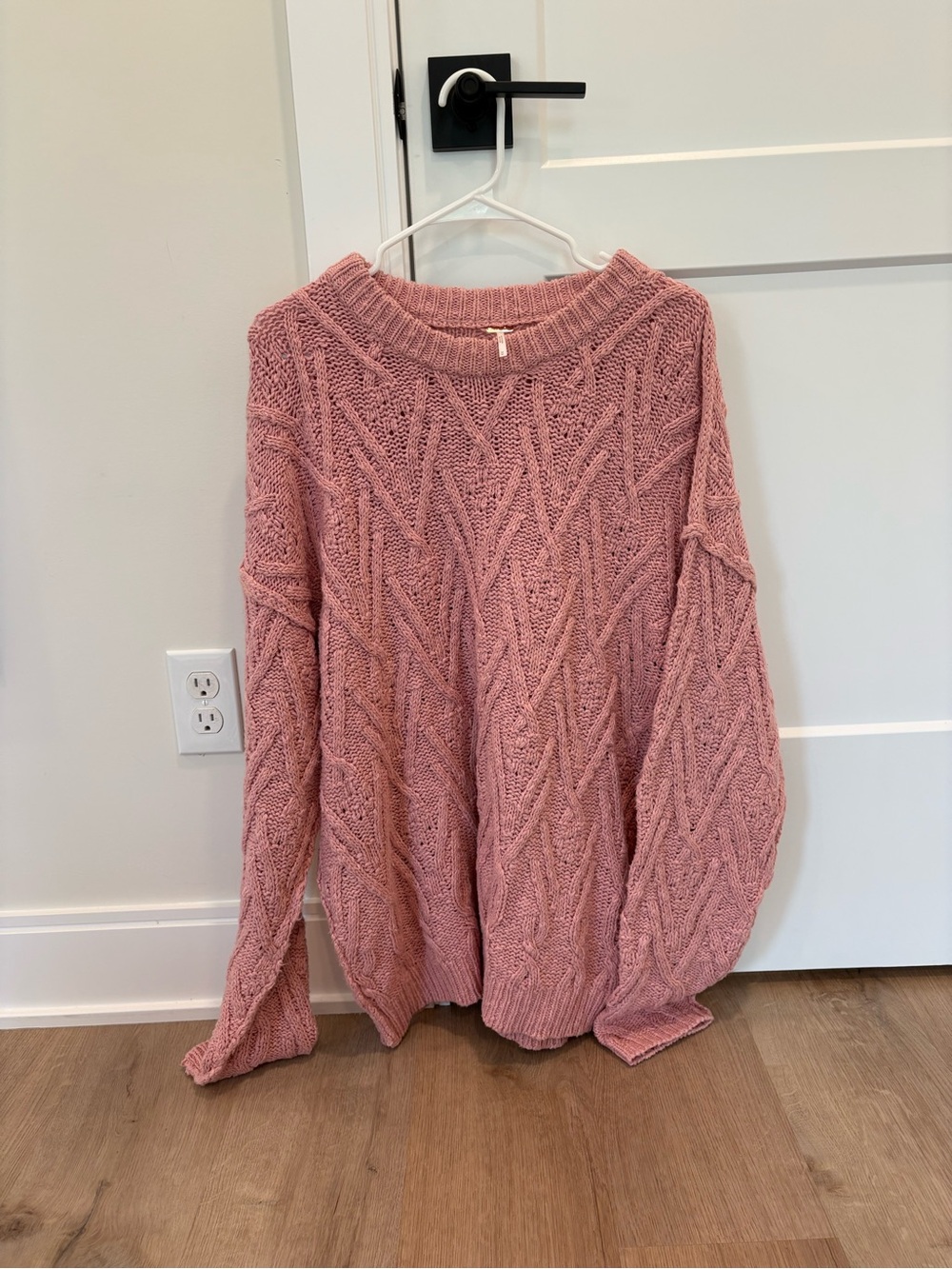 Free People Isla Cable Knit Sweater